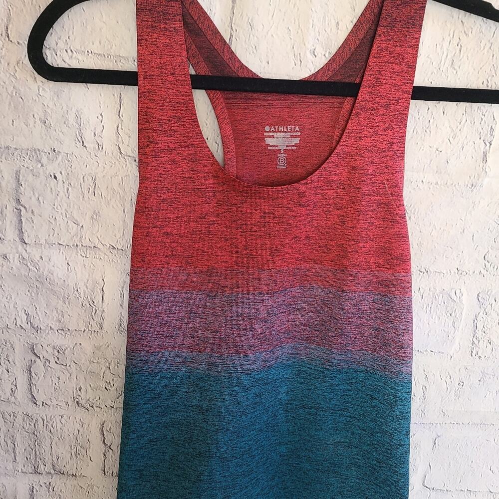 Athleta Relay Gradient Ombre Tank Top NWT Size Small - Picture 4 of 11